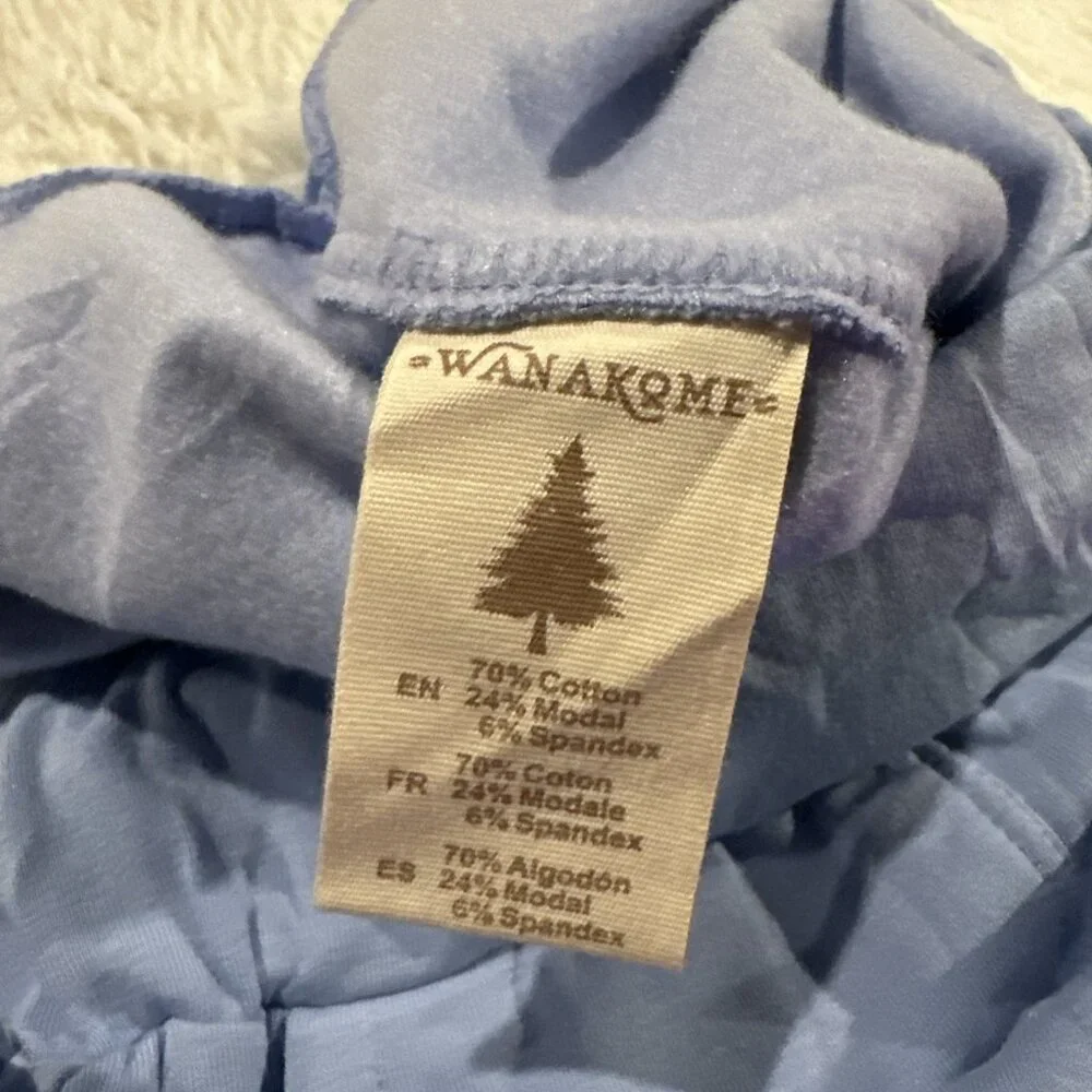 Wanakome womens blue pull on hiking skirt L NWT cabin - Picture 8 of 10